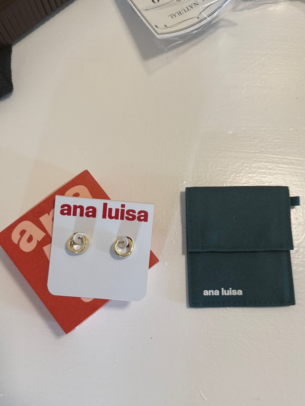 ana luisa Gold Eden Earrings